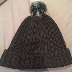Black winter beanie